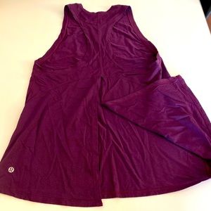 lululemon athletica open back sweat wicking Tank